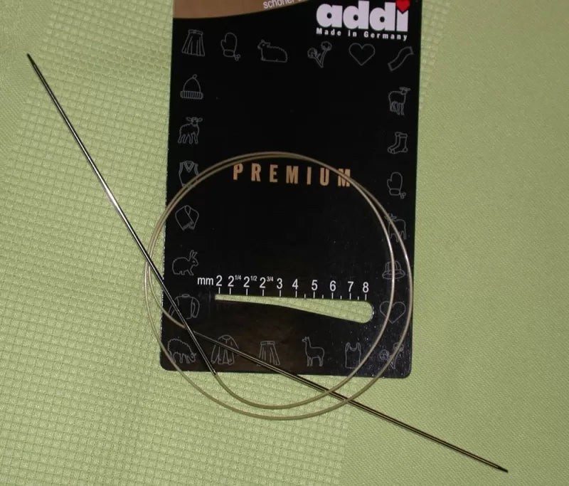 addi Premium Classic Rundstricknadel, 3,5 mm / 80 cm