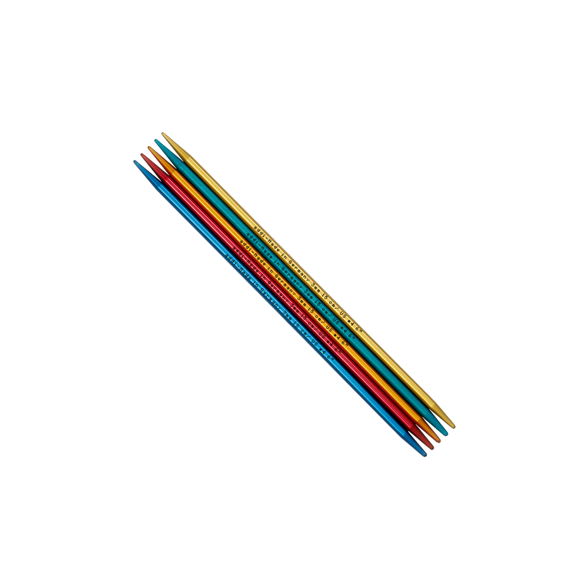 addi Colibri Nadelspiel, 3 mm / 15 cm, 5 Nadeln